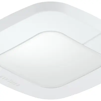 Rilevatore di presenza INC Steinel IR Quattro Slim XS V3 KNX, angolare bianco 
