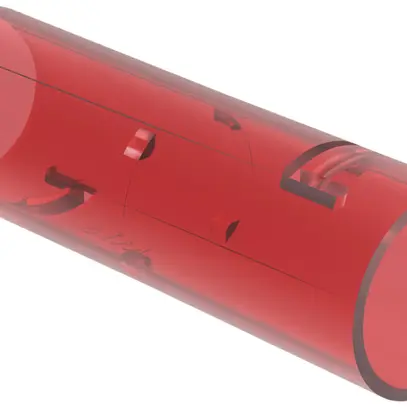 Manchon de jonction Spotbox M16 rot transparent 