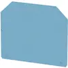 Plaque de fermeture Weidmüller WAP 16+35 WTW 40300 BL 56×49.5mm bleu 