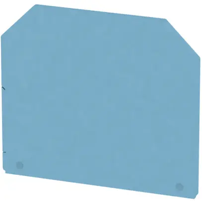 Plaque de fermeture Weidmüller WAP 16+35 WTW 40300 BL 56×49.5mm bleu 