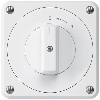 Contact pivotant ENC robusto IP55 blanc 2P 