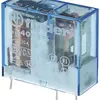Relè commutazione Finder 40, 1C 10A/48VDC sensibile AgNi+Au 46000Ω 3.5mm RT II 