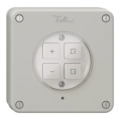 Dimmer Uni-LED INC 1K/4T scena NEVO Wiser grigio chiaro 