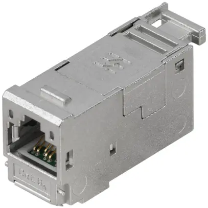 Inserto brida RJ45 Weidmüller modulo, cat.6A 