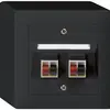 Presa AP audio kallysto 2×nero morsetto per 2 altoparlante 
