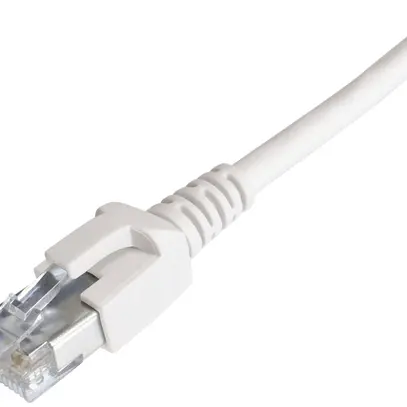 Cavo patch RJ45 Dätwyler 7702 4P, cat.6A (IEC) S/FTP LSZH, bianco, 2m 