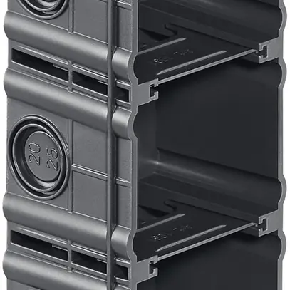Boîte ENC HSB Basic pour béton 3×1, 188×70×52 mm 
