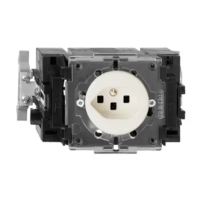 Prise INC FH T23 blanc 49…69mm Snap, avec bornes enfichables 