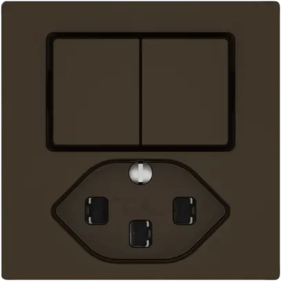 Combinazione EDIZIO.liv SNAPFIX® 2×schema 3+T23 ma 