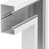 Angolo piatto Bettermann GEK-K 70×130mm bianco puro 