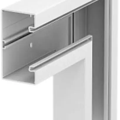 Angolo piatto Bettermann GEK-K 70×130mm bianco puro 