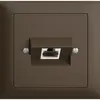 EB-Dose 1×RJ45/s 8P ITplus EDIZIOdue coffee 