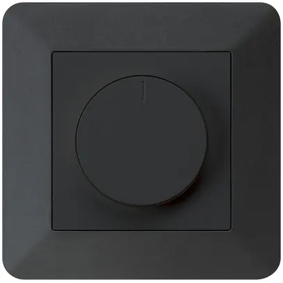 Variatore rotativo universale INC Hager kallysto.trend 20…400W/VA nero 