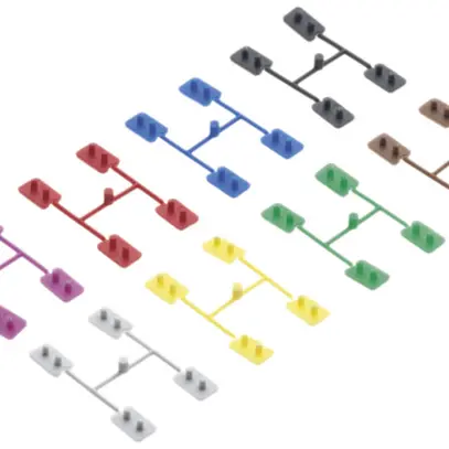 Clip colore R&M RMS45 antracite per RMS45 interno+spina 