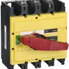Interuttore di carico Schneider INS 3L 320A con maniglia rotativa rosso/giallo 