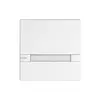 Pulsante 1/1 EDIZIO.liv SNAPFIX® p.KNX&UNI c.LED c.targ.comando 2 tasti bi 