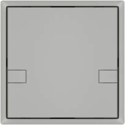 Pulsante KNX RGB EDIZIO.liv SNAPFIX® sensore temp.s.LED 1× com.2T grc 