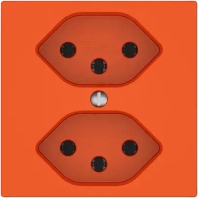 Presa EDIZIO.liv SNAPFIX® 2×T13 ar 