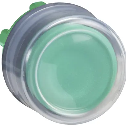 Pulsante per parte di comando Schneider Electric verde 