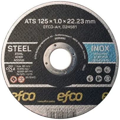 Trennscheibe EFCO ATS Ø125×1×22.2mm 25 Stück 