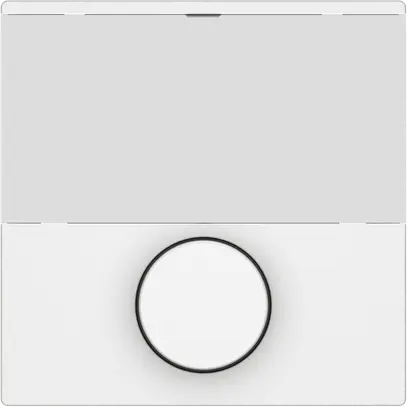 Poussoir de sonnerie EDIZIO.liv SNAPFIX® 6A 250V étiquette bc 