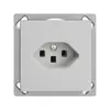 Presa INS EDIZIOdue T23 16A grigio chiaro, con morsetti innest. 