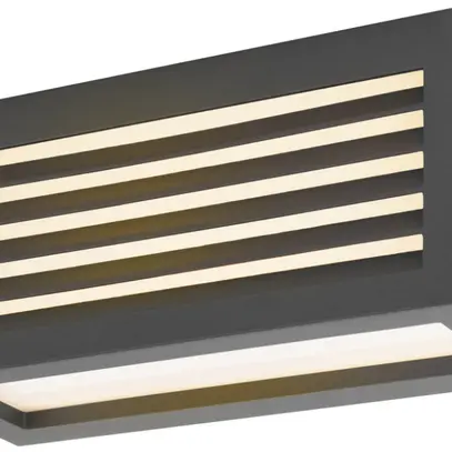 Lampada a muro LED SLV BOX L 19W 480lm 3000K IP44 250×110×110mm antracite 