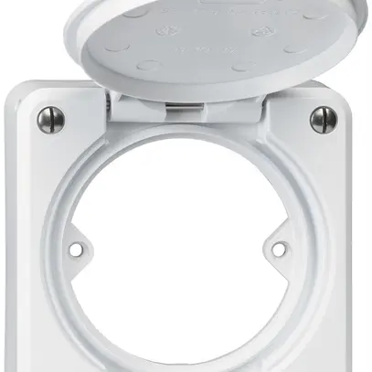 Parte superiore robusto con copert. bianco 2-punto con disco riduzione 