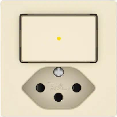 Combinazione EDIZIO.liv SNAPFIX® S6K+T13 shut.illuminazione frontale gi cr 