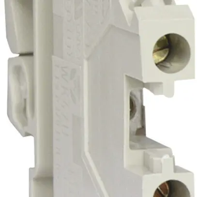 Morsetto di passaggio Hager 10mm², L, 400V/57A, a vite aperto sul lato 