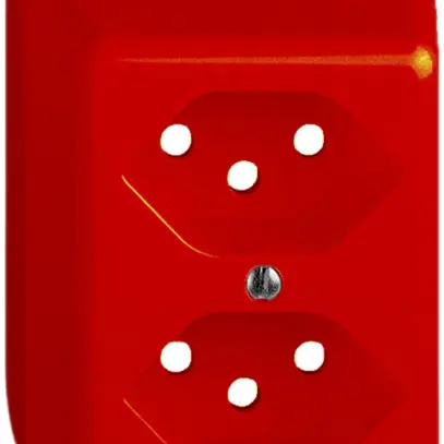 Coperchio AP FH per 2×T13 arancione 