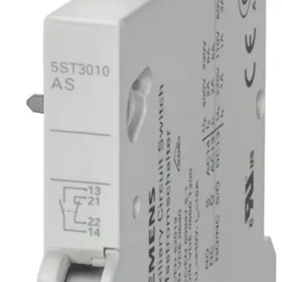 Contact auxiliaire Siemens SENTRON 5ST3 pour 5SL/5SY/5SP/5TL1/5SU1/5SV, 2F 