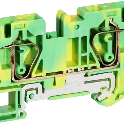 Morsetto di protez. 0.2…10mm² connessione a molla verde/giallo 