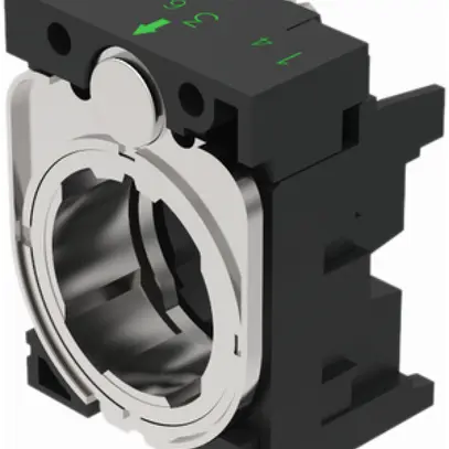 Support pour 3 éléments de commutation EAO45, matière synthétique 