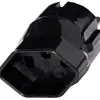 Spina d'adattazione 2L+PE 16A 230V Schuko/tipo 23 nero 