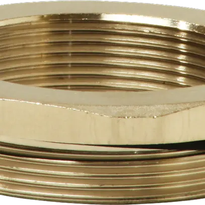 Réduction AGRO laiton 6 pans, extérieur M50×1.5 intérieur M40×1.5 