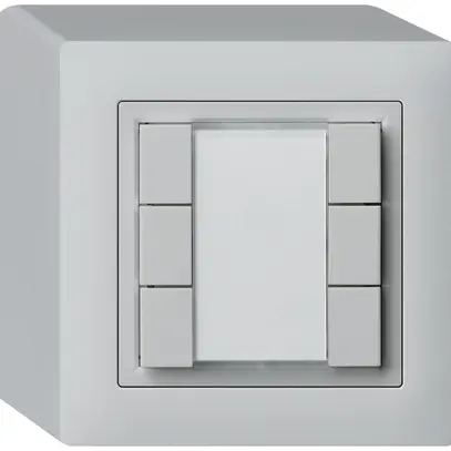 AP-Universaltaster 6×kallysto mit LED hellgrau 