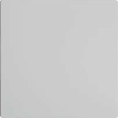 Copertura cieca EDIZIOdue grigio chiaro, s. vite centrale 