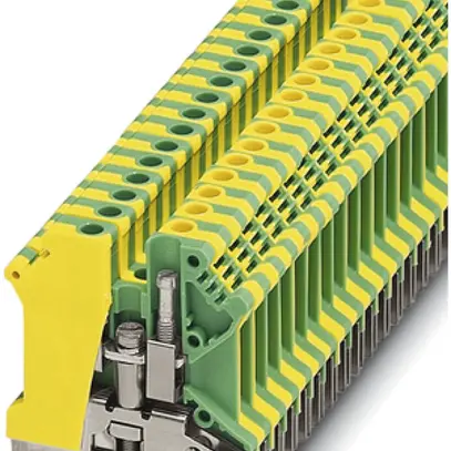 Durchgangsreihenklemme 0.2…6mm² grün/gelb, USLKG 5 