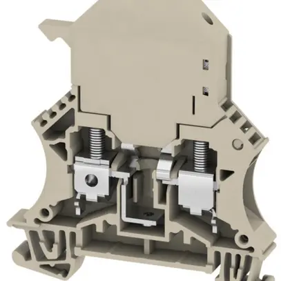 Borne fusible Weidmüller WSI /LD 250AC LLC connexion à vis 6mm² TS35 beige 