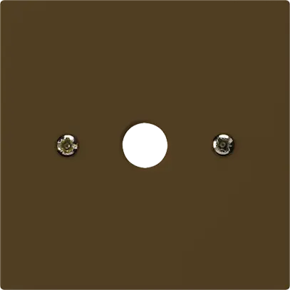 Boîte de raccordement ENC kallysto brun Ø9mm sans bornier 