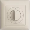 Kit frontal EDIZIOdue 0-1-0-1 88×88mm crema pour interrupteur rotatif 