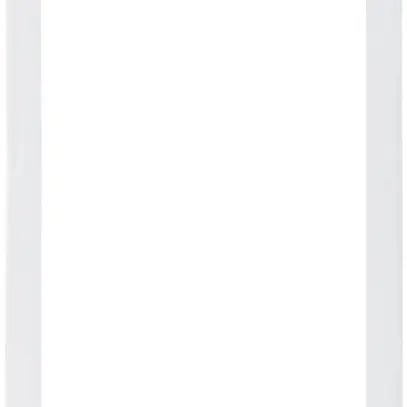 Plaque de fixation Hager FLF 3/5 1×1 aluminium anodisé bc 