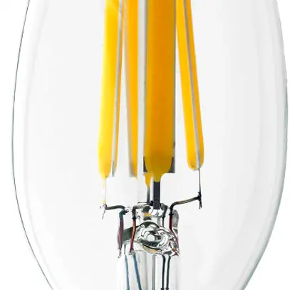 Lampadina LCC 4W, 400lm, 2700K, traspar. E14 