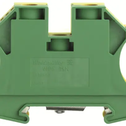 Borne de protection Weidmüller WPE N connexion à vis 35mm² vert/jaune 