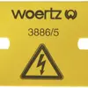 Klemmenabdeckung Woertz für 5 Klemmen 4mm² 