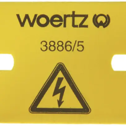 Coprimorsetti per 5 morsetti 4mm² Woertz 