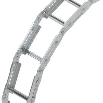 Coude Niedax, pour KL, ajustable, vertical, 60×500mm, distance barre 300mm 