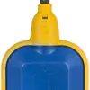 Interrupteur à flotteur Subag KR1, 130×80×41mm, câble 5m, blau/jaune 