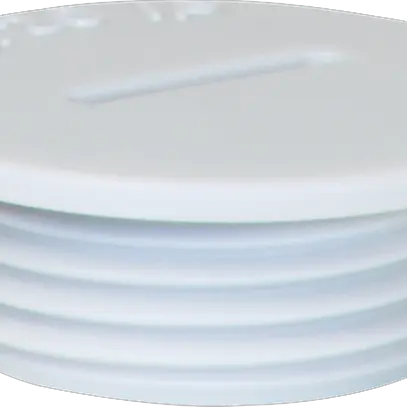 Tappo con bordo PS M20 grigio chiaro 